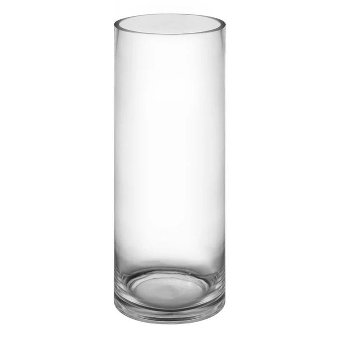 Glass Cylinder Vase, H-14" D-5" (Wholesale 6 PCS/Case) - Image 3