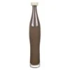 Brown Slim Curve Vase With 2 Tones Flip Lip H-16" D-1.5" (Wholesale 6 Pcs Per Case)