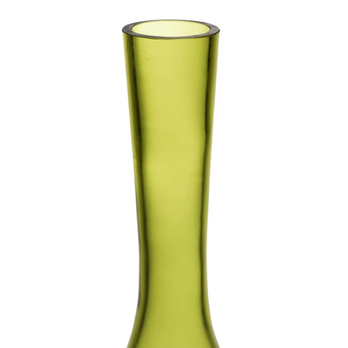 Decorative Olive Green Glass Vase H-13" D-1.5" (Wholesale 12 Pcs Per Case) - Image 3