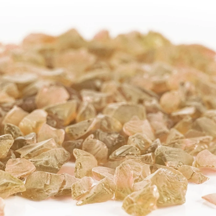 Frosted Light Peach Crushed Sea Glass Vase Filler, 1.5 Cups/LB (Wholesale 28 LBS/Case) - Image 3