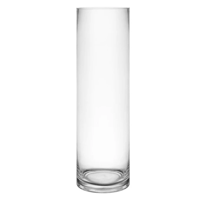 Glass Cylinder Vase, H-14" D-4" (Wholesale 6 PCS/Case) - Image 3