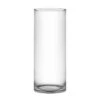 Glass Cylinder Vase, H-16" D-6" (Wholesale 4 PCS/Case)