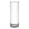 Glass Cylinder Vase, H-22" D-8" (Wholesale 2 PCS/Case)