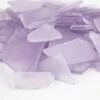Frosted Light Violet Flat Sea Glass Vase Filler, 1.5 Cups/LB (Wholesale 20 LBS/Case)