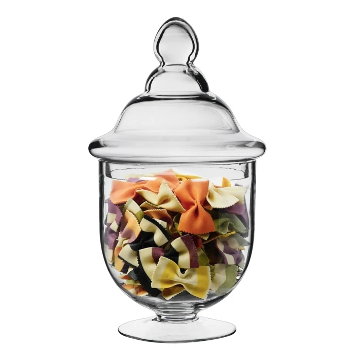 Glass Candy Buffet Apothecary Jar, H-14" D-6.5" (Wholesale 4 PCS/Case) - Image 4