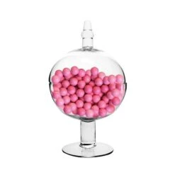 Glass Candy Buffet Apothecary Jar, H-16" D-8.5" (Wholesale 2 PCS/Case)
