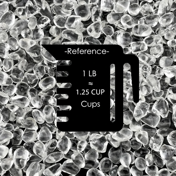 28 Lbs Aquarium Glass Tumbled Gravels For Fish Tank Vase Fillers And Landscaping - Image 2