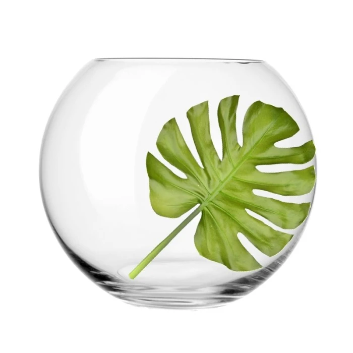Glass Bubble Bowl, H-10.5" W-13.5" (Wholesale 2 PCS/Case) - Image 7