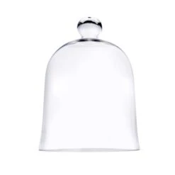 Glass Bell Dome Cloche, H-16" D-12" (Wholesale 2 PCS/Case)