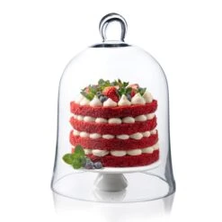 Glass Bell Dome Cloche, H-12" D-8.5" (Wholesale 4 PCS/Case)