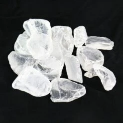 Frosted Clear Crushed Sea Glass Vase Filler, 1.5 Cups/LB (Wholesale 24 LBS/Case)