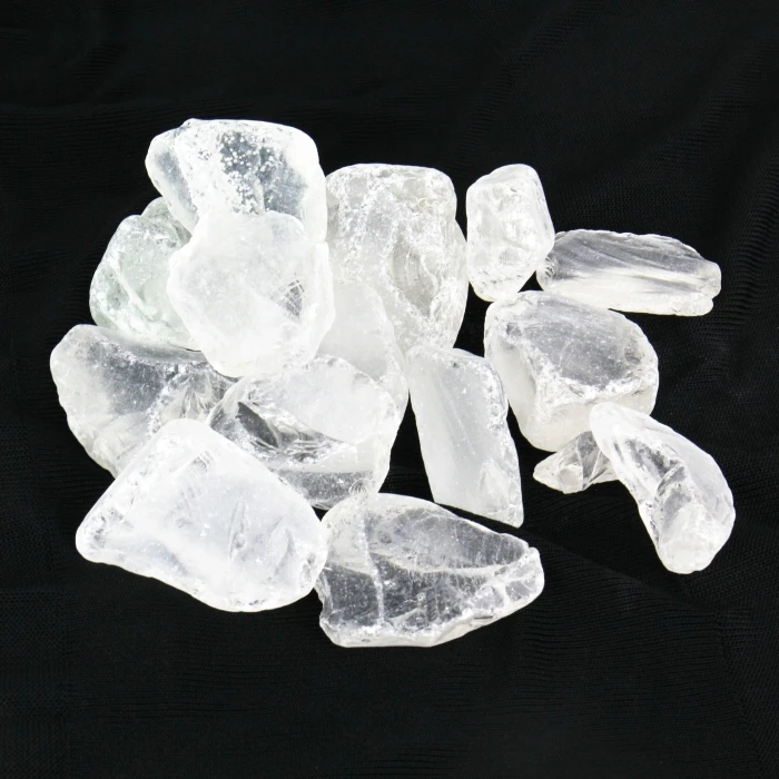 Frosted Clear Crushed Sea Glass Vase Filler, 1.5 Cups/LB (Wholesale 24 LBS/Case)