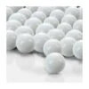 White Glass Gem Round Marbles Vase Filler, 1/2" (Wholesale 28 LBS/Case)
