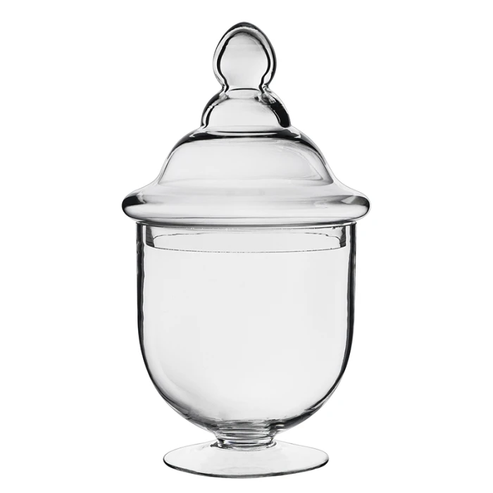 Glass Candy Buffet Apothecary Jar, H-14" D-6.5" (Wholesale 4 PCS/Case) - Image 3