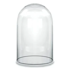 Glass Cloche Display Dome, H-10.5" D-6" (Wholesale 8 PCS/Case)