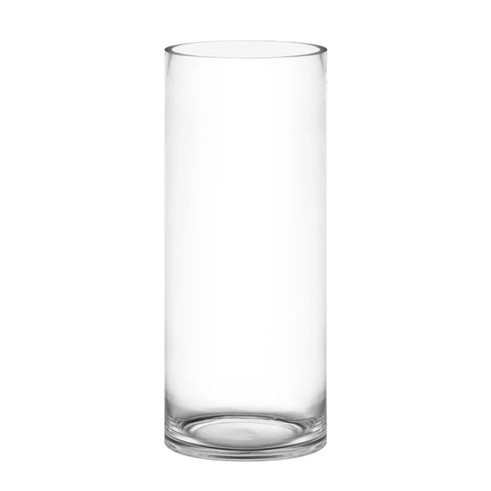 Glass Cylinder Vase, H-24" D-10" (Wholesale 2 PCS/Case) - Image 3