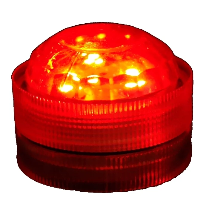 Red Submersible Long-Lasting Floral LED Lights