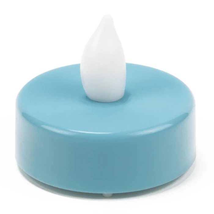 480 Pcs Flameless Blue 1.5 Inch LED Tealight Candles - Image 4