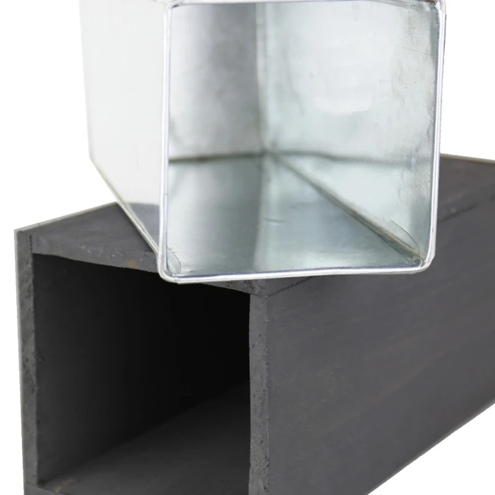 Tall Wood Square Planter Box With Metal Zinc Liner, 5" X 5" X 20" (Wholesale 6 PCS/Case) - Image 5